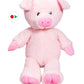 Stuffems Toy Shop Record Your Own Plush 8 inch Pudge The Pig - Ready 2 Love in a Few Easy Steps