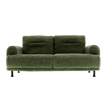 1:12 Scale Armchair Sofa, Modern Miniature Furniture for Dollhouse, Model Displays, and Home Decor (Color: Olive Green)