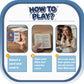 Bible Trivia Charades Game, Scripture Showdown for Families, Teens, Adults, 200 Challenge Cards, Faith Based Party Activity, Christian Game Night