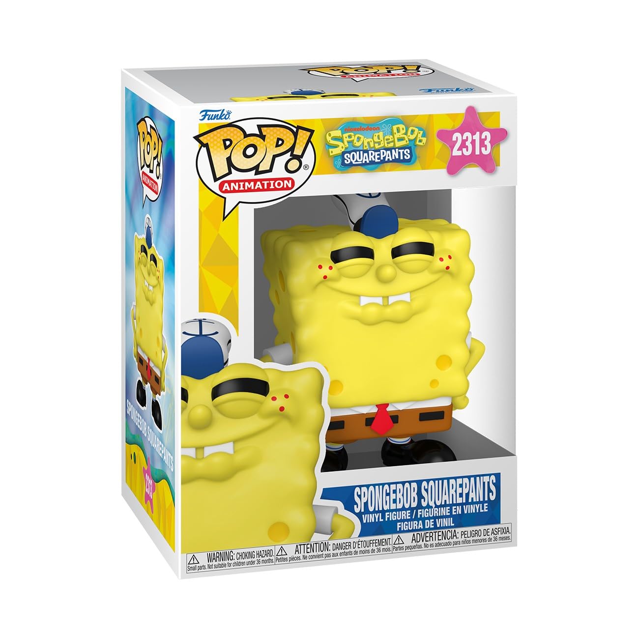 Funko Pop! Animation: Spongebob Squarepants - Spongebob Squarepants - Collectable Vinyl Figure - Gift Idea - Official Merchandise - Toys for Kids &