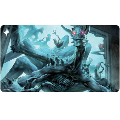 Ultra PRO - MTG Duskmourn Playmat Commander Ft. Overlord of The Floodpits for Magic: The Gathering, Use as Mousepad, Desk Mat, Protects MTG Cards