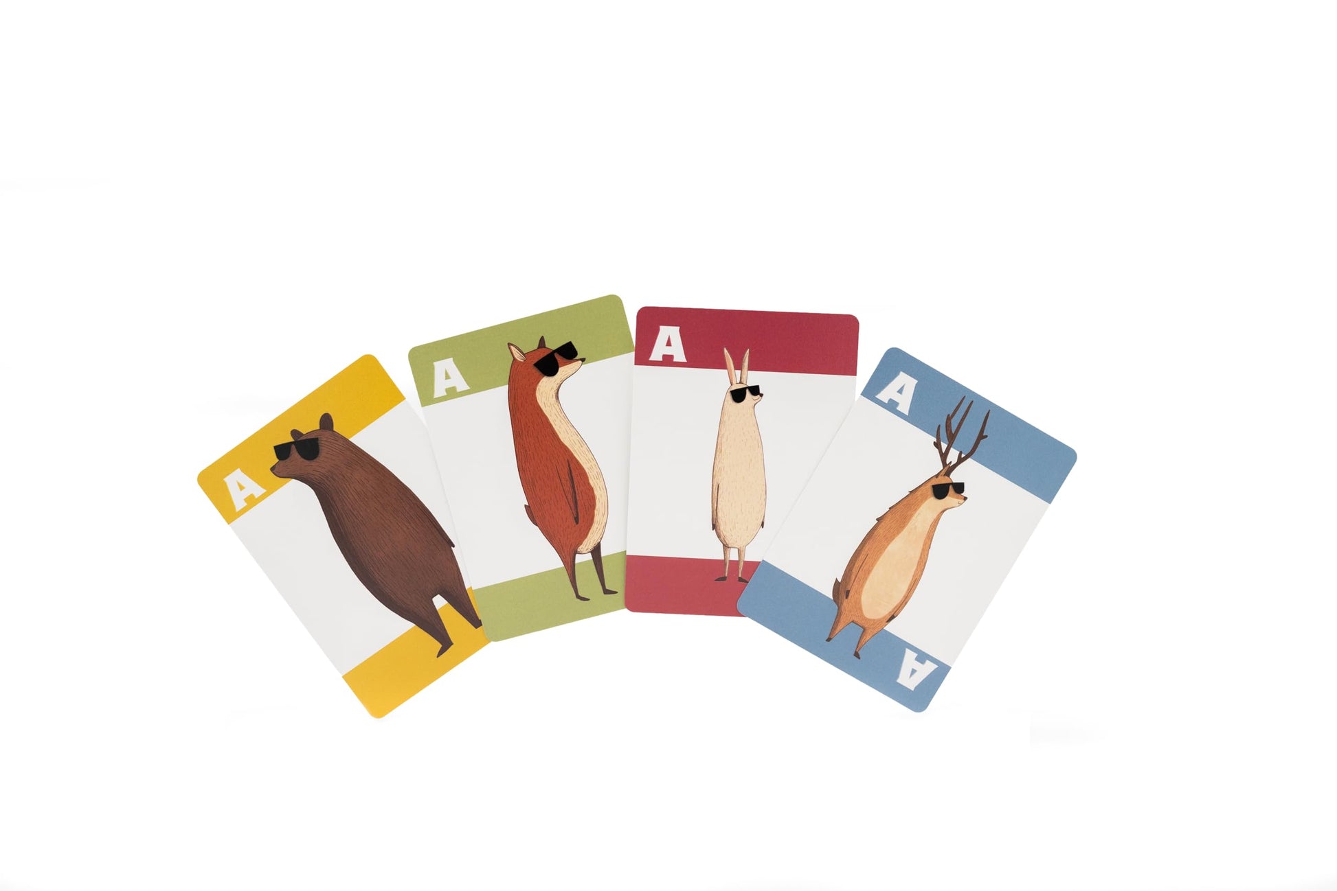 Beavers Wild Animal Card Game, Family Friendly, Ages 10+, 3-5 Players Standard or up to 8 Players with 2 Games, Easy to Learn Fun to Play, Tabletop