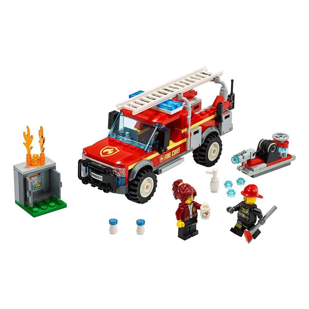 LEGO City Fire Chief Response Truck 60231 Building Kit (201 Pieces)