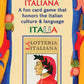 La Loteria Italiana | Fun Italian Bingo Game for Kids & Adults | 54 Colorful Cards with Tokens | Great for Family Game Night | 3-10 Players, Ages 7+ |