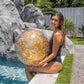 Poolcandy Giant 19" Gold Glitter Beach Ball
