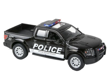 KiNSMART 2013 Ford F-150 SVT Raptor Supercrew 1:46 Scale 5" Die Cast Metal Model Toy Truck (Rescue - Police)