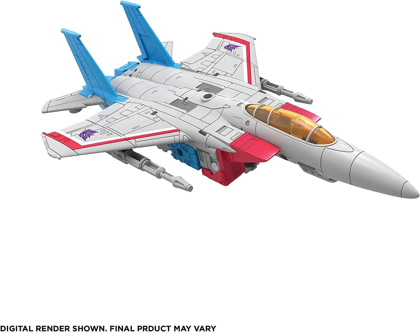 Transformers Studio Series 86-12 Leader Class The The Movie 1986 Coronation Starscream Action Figure, Ages 8 and Up, 8.5-inch