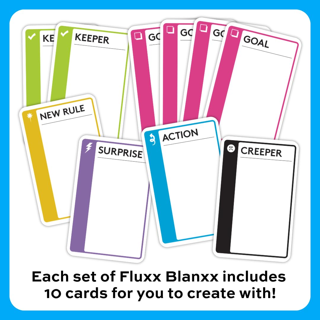 Looney Labs Fluxx Blanxx Expansion Pack - Create Your Own Card