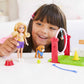 Barbie Chelsea Can Be Doll & Playset, Blonde Dog Trainer Small Doll with Dog & 10 Accessories, Including Leash, Jumping Hoop, Obstacle Cones & More
