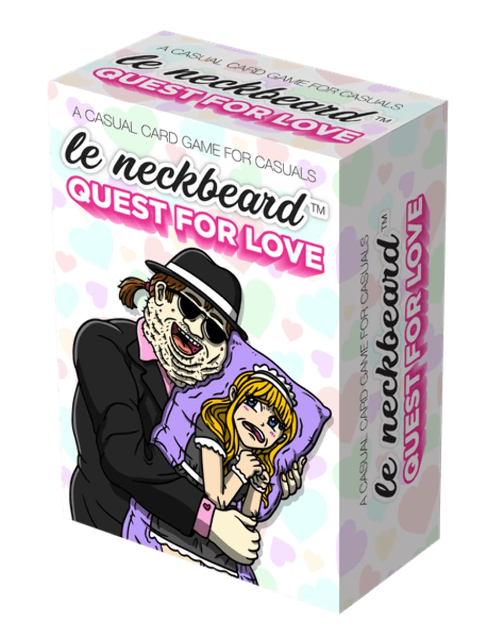 Jason Anarchy Games Le Neckbeard: Quest for Love Strategy Game for Adults Ages 18+ 2-4 Players, Average Playtime 20 Minutes