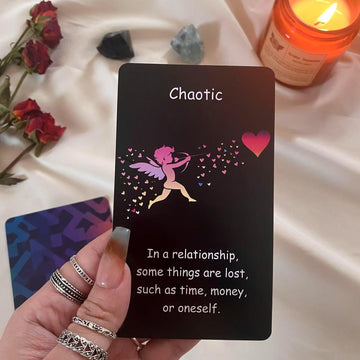 MUILKVY Love Oracle Cards - 60-Card Deck for Relationships, Singles & Beginners | Gain Clarity, Uncover Emotional Barriers, Twin Flame & Soulmate