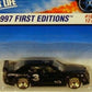 Hot Wheels Mattel 1997 First Editions 1:64 Scale Black Mercedes C-Class Die Cast Car #010