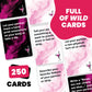 Do or Drink Sip or Strip Adult Drinking Card Game for Couples, Date Night & Parties - 250 Dares, Questions & Challenges for Boyfriend, Girlfriend, or