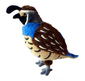 Adore 12" Standing Upland The Quail Stuffed Animal Plush Toy