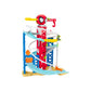 Marvel Spidey and His Amazing Friends Construction Zone Chaos Track Set - 2-Foot High Dual Race Track with Zip Line, Play Zones, and Exclusive