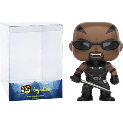 Funko Blade (PX Exc): P o p ! Vinyl Figurine Bundle with 1 Compatible 'ToysDiva' Graphic Protector (192-11138 - B)