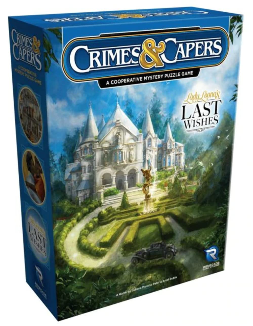 Renegade Games Studios Crimes & Capers Mystery Board Game Party