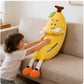 OPHRBU 31.5-inch Yellow Banana Plush Body Pillow Soft Hugging Toy for Kids