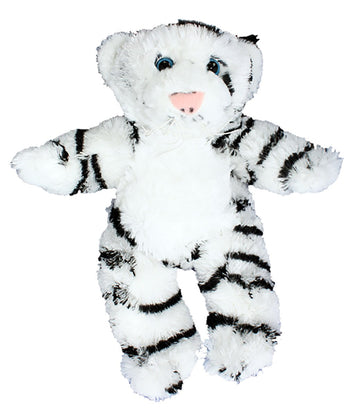 Cuddly Soft 8 inch Stuffed White Tiger...We Stuff 'em...You Love 'em!
