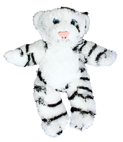 Cuddly Soft 8 inch Stuffed White Tiger...We Stuff 'em...You Love 'em!