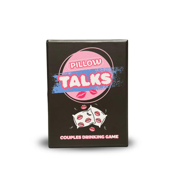 Pillow Talks Couple Game - Couples Drinking Game for Date Night - Fun Card Game for Couples - Romantic & Fun Gift for Valentine’s Day, Birthdays