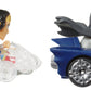 Hot Wheels Toy Cars, Set of 2 RacerVerse Die-Cast Vehicles with Character Drivers Optimized for Performance on RacerVerse Track (Styles May Vary)