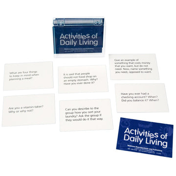 Wellness Reproductions & Publishing Activities of Daily Living Cards for Adults