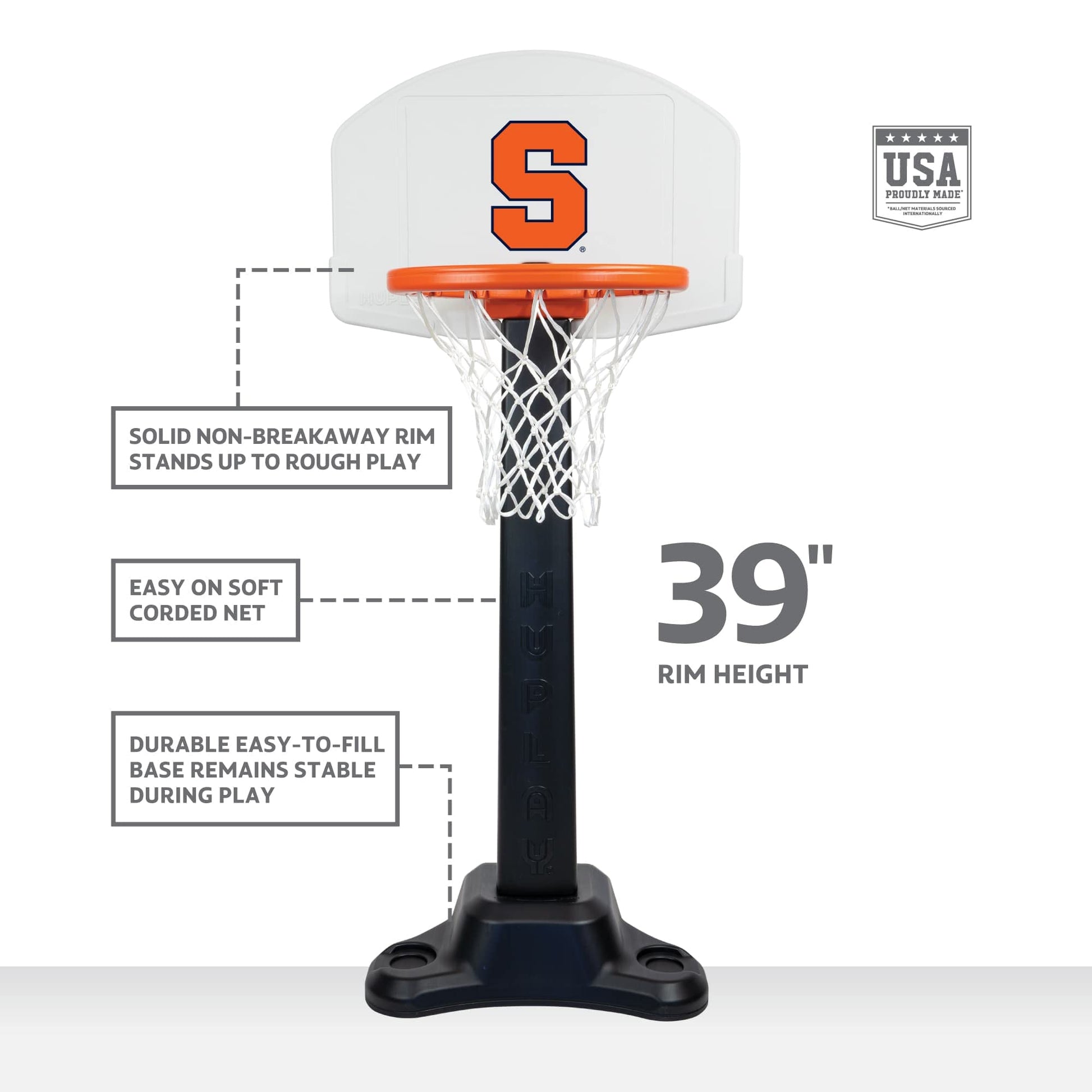 Huplay Rookie Team Stationary Basketball Set