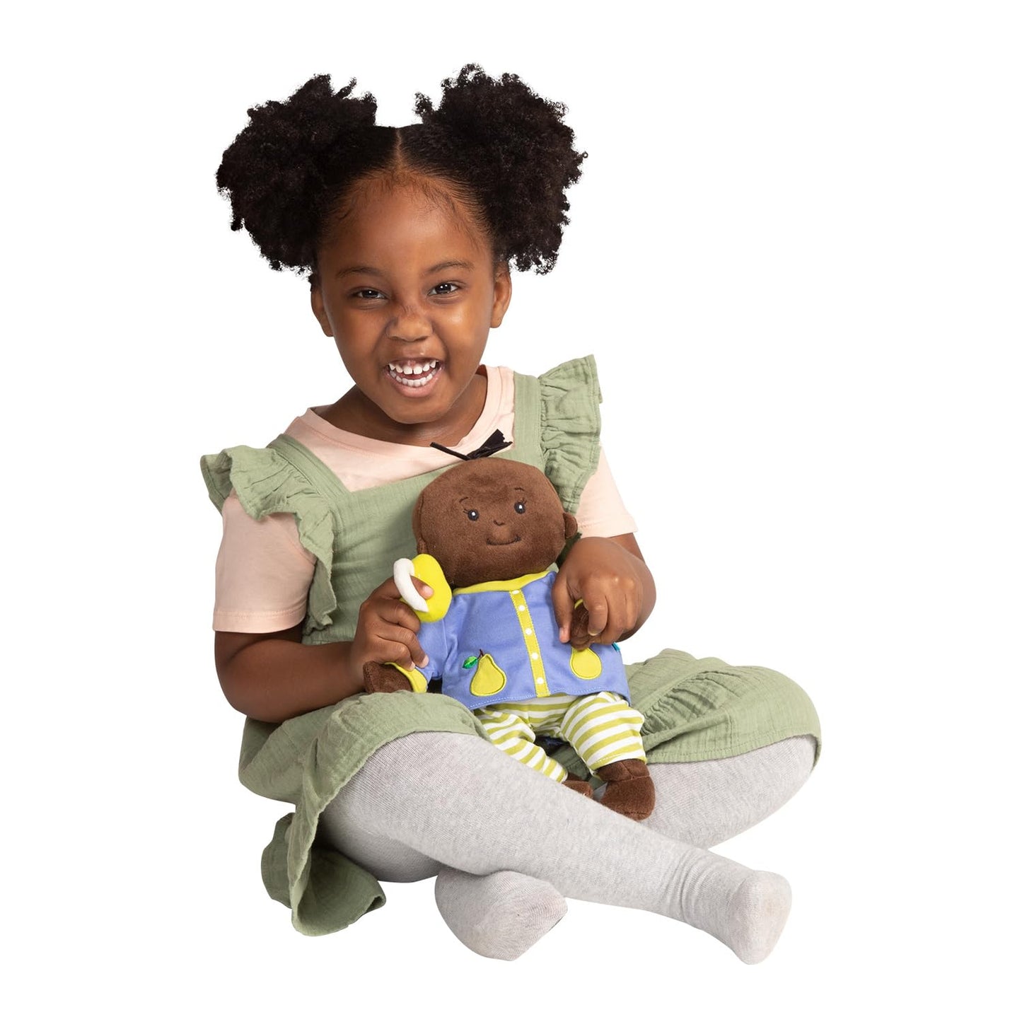 Manhattan Toy Baby Stella Brown Doll 15"