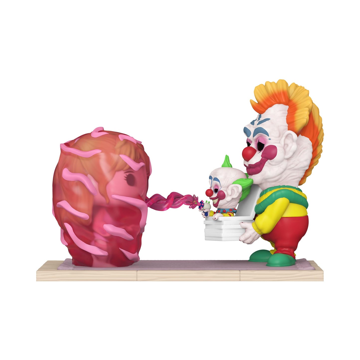 Funko Spirit Halloween Killer Klowns from Outer Space Bibbo with Shorty in Pizza Box Movie Moment POP! Figure