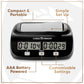 Chess Armory Digital Chess Clock - Portable Timer with Tournament and Bonus Time Features