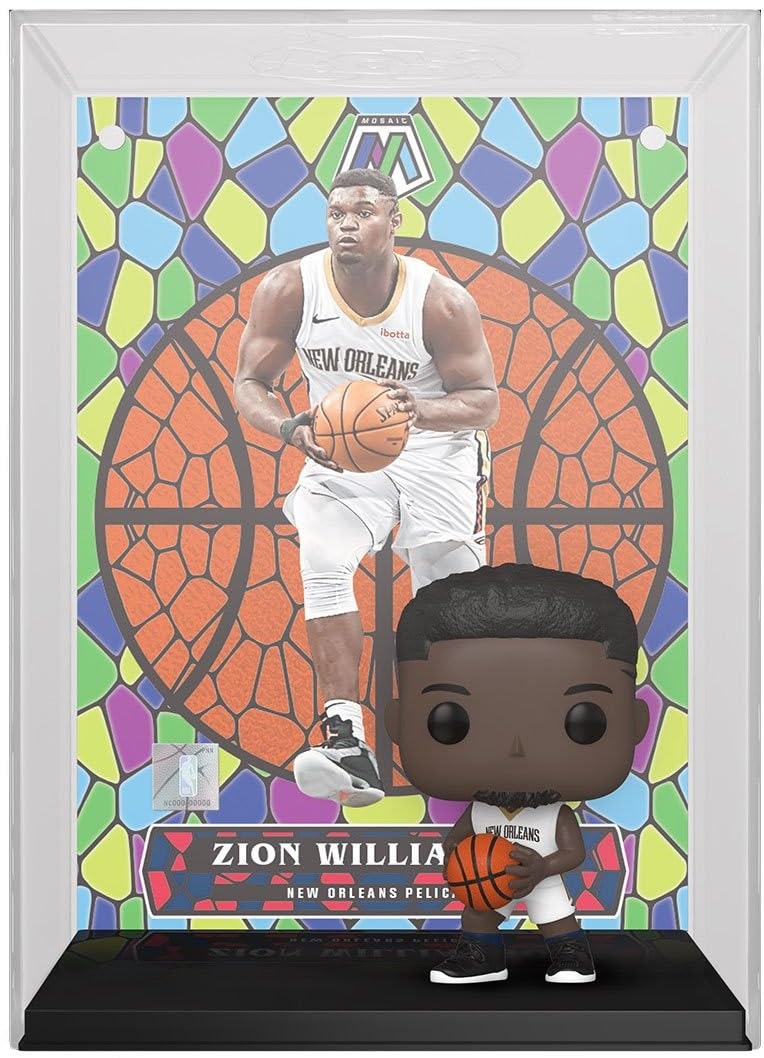 Funko Pop! Trading Cards: NBA - Zion Williamson, New Orleans Pelicans (Mosaic)