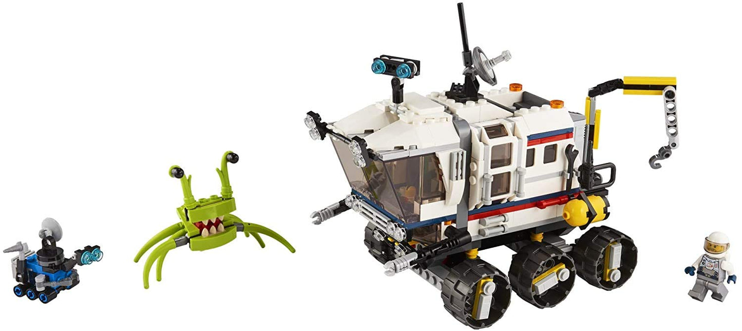 LEGO Creator 3in1 Space Rover Explorer 31107 Building Toy for Kids Who Love Imaginative Play, Space and Exploration Adventures on Exotic Planets (510