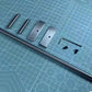 LEEFAI Fingerboard Rail Obstacles 28x5.5cm -Stainless Steel Finger Mini Skateboard Round Rail for Your Fingerboard ramps and Park