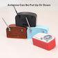 Dollhouse Miniature Radio Model, Mini Living Room Radio, Room Box Supply Radio with Antenna that can be Raised, for Dollhouse Miniature Accessories