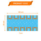 NF ORANGE English Teacher Party Supplies - Pack of 2 - Large Rectangular English Teacher Tablecloth 54in x 108in - English Teacher Party Decorations