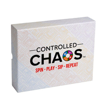 CONTROLLED CHAOS - The Ultimate Adult Party Card Game | 4 Decks in 1 with 250+ Roasts and Challenges That Will Get You Drinking | Great for Game