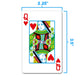 Copag WSOP 2024 Traditional Design 100% Plastic Playing Cards - Narrow Size (Bridge) Regular Index Black/Red Double Deck Set