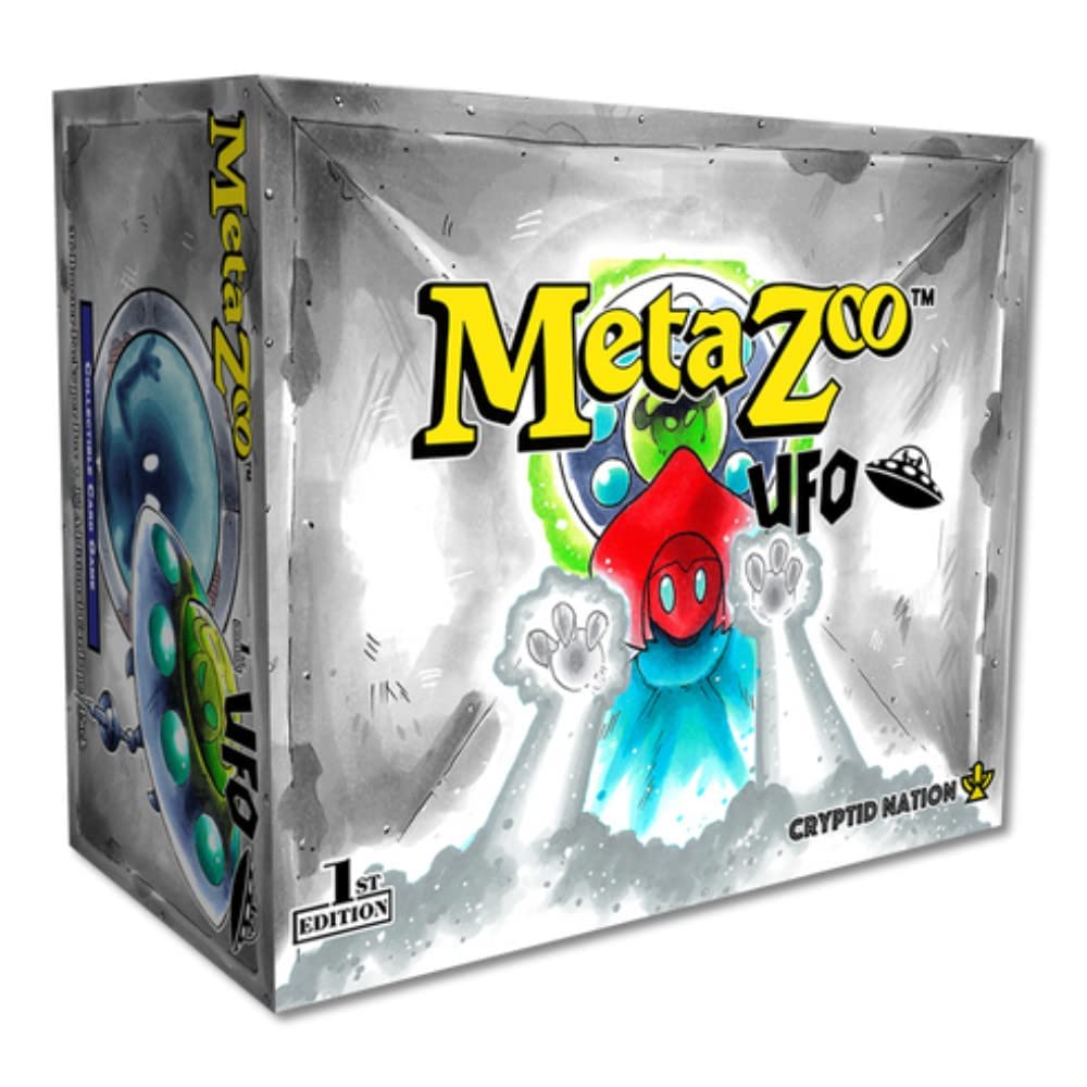 MetaZoo TCG - UFO 1st Edition Booster Box Display, Silver (222641)