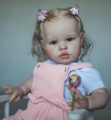 scnbom 24inch Reborn Baby Dolls Girls Silicone Babies Lifelike Newborn Toddler Eyes Open Realistic boy That Look Real
