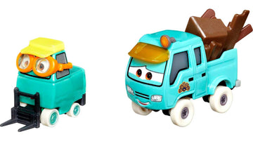 Disney Cars Toys 3 2-Pack Assortment, 1:55 Scale Die-Cast Fan Favorite Character Vehicles for Racing and Storytelling Fun, Gift for Kids Age 3