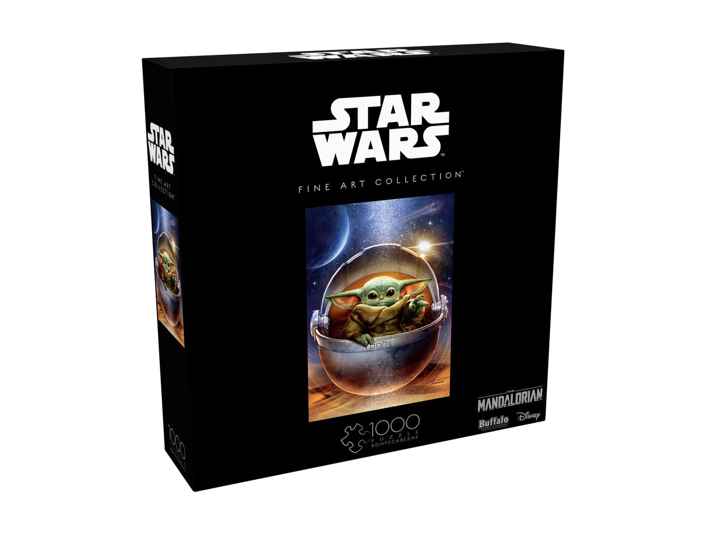 Buffalo Games - Star Wars - Galactic Child - 1000 Piece Jigsaw Puzzle for Adults Challenging Puzzle Perfect for Game Nights - Finished Puzzle Size is