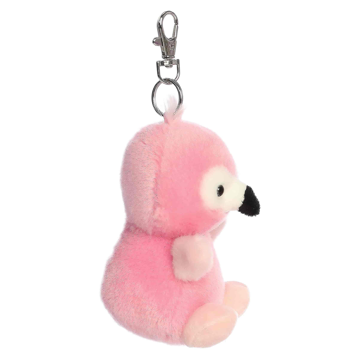 Aurora Palm Pals 4" Pinky Flamingo Adorable Clip-On