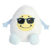 Aurora Punny Eggspressions Sunny Egg Stuffed Animal - Humorous Wordplay - Playful Expression - White 3.5 Inches