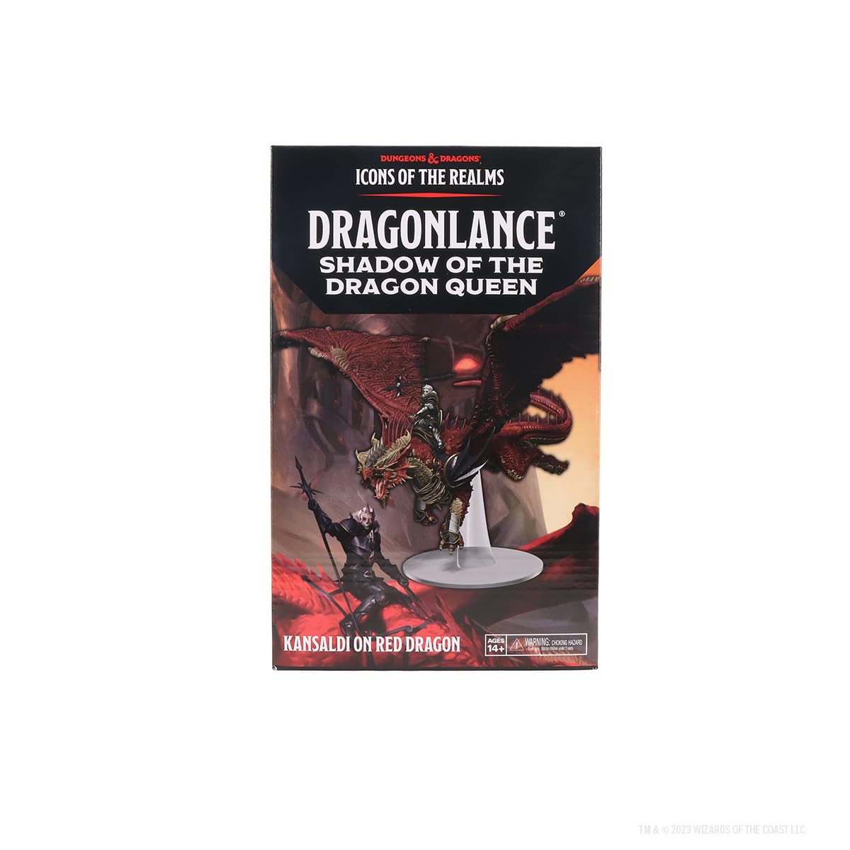 WizKids D&D Icons of The Realms: Dragonlance Kansaldi on Red Dragon