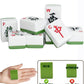 LANYOTA Mahjong Set,Chinese Mahjong Game Set with Carrying Travel Case, 1.5'' Large 146 Tiles with Arabic Numerals, 3 Dices, A Wind Indicator, A Set