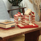 KAPLA 40 Squares Red - Wooden Construction Set - 40 Red Colored Building Planks - for Ages 3+