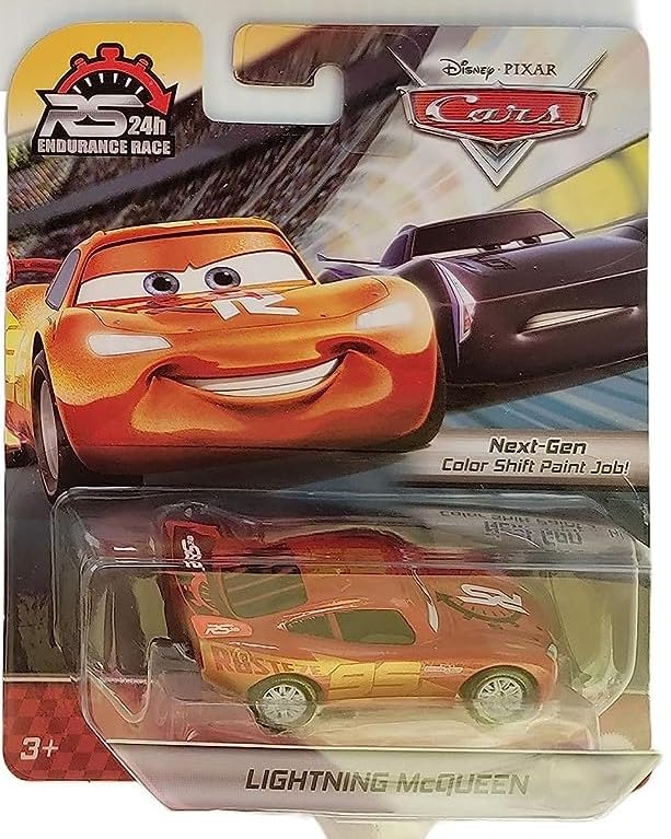 Mattel Disney Pixar Cars RS 24h Hour Endurance Race Complete Set of 4 Diecast Vehicles Bundle from GPN32-999E Release