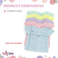 Emily Rose 18-Inch Doll Clothes 5-Pack Pastel T-Shirts - DIY Craft Kit with Pink, Blue, Green, Yellow & Purple Tees Boxed USA Brand