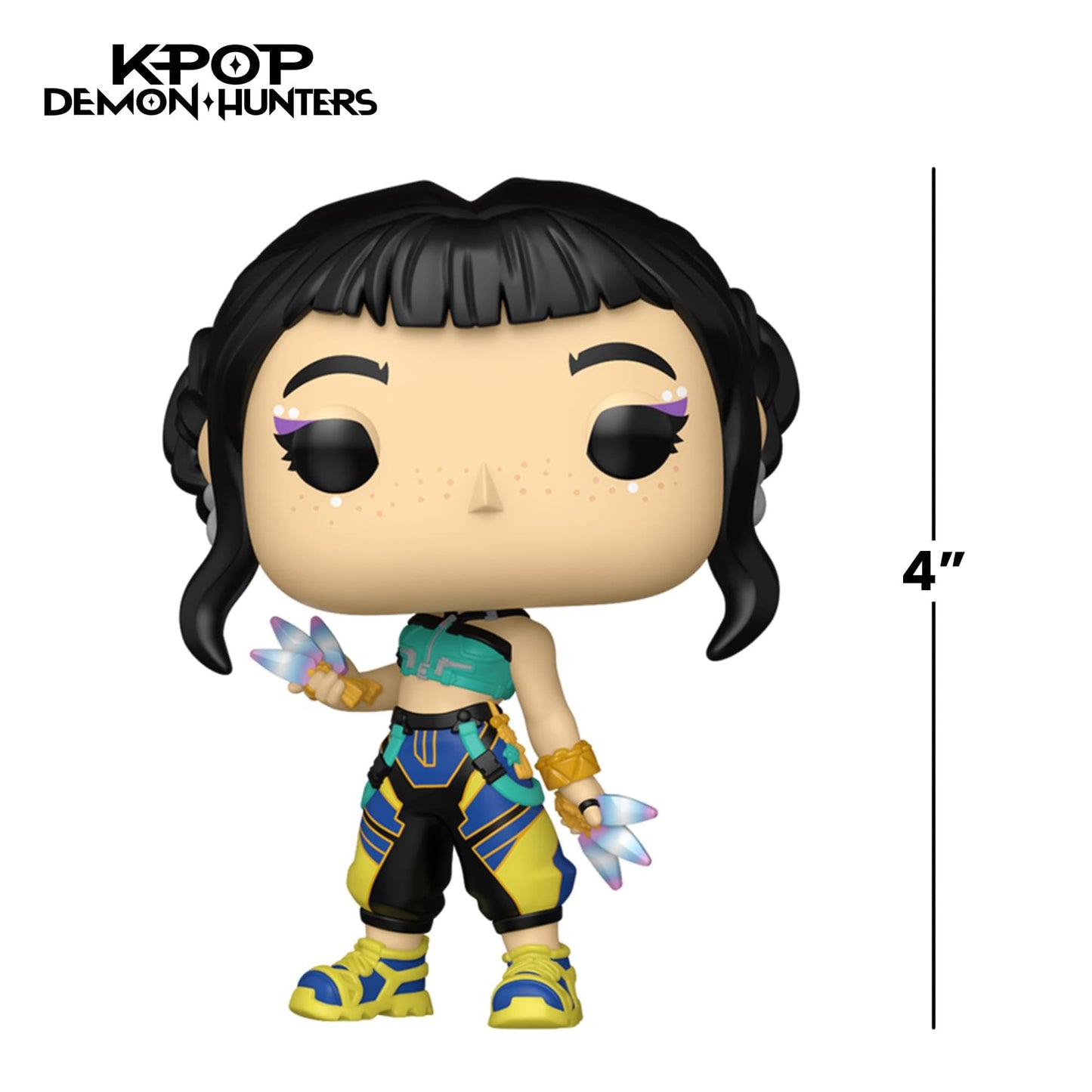 Funko Pop! Animation: Kpop Demon Hunters - Zoey - Collectable Vinyl Figure - Gift Idea - Official Merchandise - Toys for Kids & Adults - TV Fans